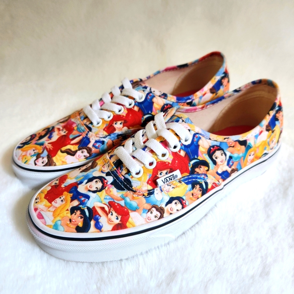 Vans Disney Princess Vans Sneakers Vans Disney Icons Sneakers Vans Low-Top Shoes